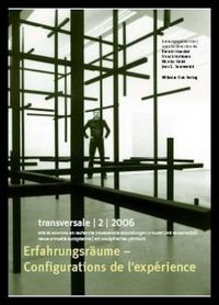 Produktbild: Transversale. Erkundungen in Kunst und Wissenschaft. Ein europ&auml;isches Jahrbuch