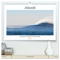 Produktbild: Atlantik - gewaltig, kraftvoll, faszinierend (hochwertiger Premium Wandkalender 2027 DIN A2 quer), Kunstdruck in Hochglanz