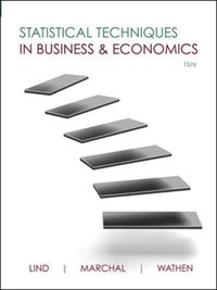 Produktbild: Lind, D: Statistical Techniques in Business & Economics with