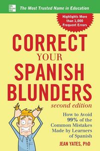 Produktbild: Correct Your Spanish Blunders, 2nd Edition