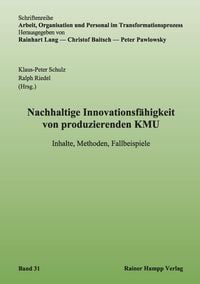 Produktbild: Nachhaltige Innovationsf&auml;higkeit von produzierenden KMU
