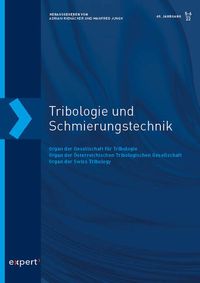 Bild vom Artikel Tribologie und Schmierungstechnik, 69, 5-6 (2022) vom Autor Adrian Rienäcker