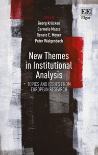 Produktbild: New Themes in Institutional Analysis