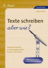 Produktbild: Texte schreiben - aber wie?