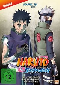 Produktbild: Naruto Shippuden - Der vierte gro&szlig;e Shinobi Weltkrieg - Obito Uchiha/Uncut - Staffel 18.1: Folgen 593-602 [2 DVDs]