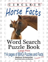 Produktbild: Circle It, Horse Facts, Word Search, Puzzle Book