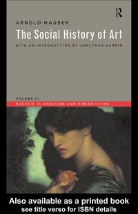 Produktbild: Social History of Art, Volume 3