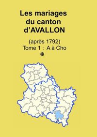 Produktbild: Les mariages du canton d avallon