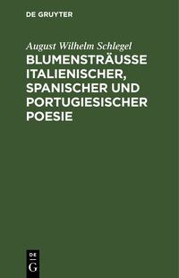 Produktbild: Blumenstr&auml;usse italienischer, spanischer und portugiesischer Poesie