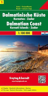 Bild vom Artikel FuB Dalmatinische Küste 01. Kornaten - Zadar 1 : 100 000 vom Autor Freytag-Berndt und Artaria KG