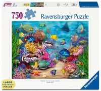Produktbild: Erwachsenenpuzzle 750 Large Pieces - Tropisches Riffleben