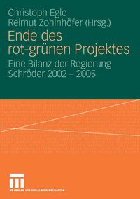 Produktbild: Ende des rot-gr&uuml;nen Projekts