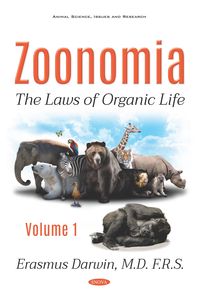 Produktbild: Zoonomia. Volume I: The Laws of Organic Life