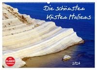 Produktbild: Die sch&ouml;nsten K&uuml;sten Italiens (Wandkalender 2026 DIN A2 quer), CALVENDO Monatskalender