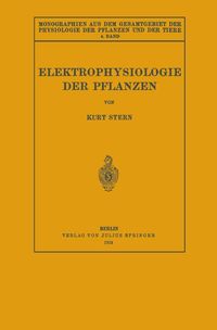 Produktbild: Elektrophysiologie der Pflanzen