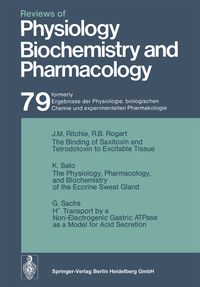 Produktbild: Reviews of Physiology, Biochemistry and Pharmacology