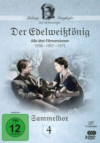Produktbild: Der Edelwei&szlig;k&ouml;nig (1938, 1957, 1975) - Die Ganghofer Verfilmungen - Sammelbox 4 (Neuauflage) [3 DVDs]