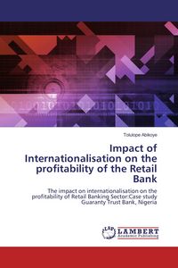 Produktbild: Impact of Internationalisation on the profitability of the Retail Bank