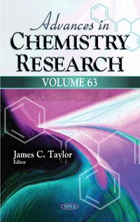 Produktbild: Advances in Chemistry Research. Volume 63