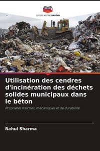 Produktbild: Utilisation des cendres d'incin&eacute;ration des d&eacute;chets solides municipaux dans le b&eacute;ton