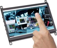 Produktbild: Joy-it Multi-Touch Display 1024 x 600 Pixel (B x H x T) 165 x 13 x 124mm