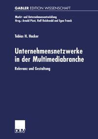 Produktbild: Unternehmensnetzwerke in der Multimediabranche