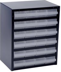 Produktbild: raaco 250/24-1 Kleinteilemagazin (B x H x T) 357 x 435 x 255 mm Anzahl F&auml;cher: 24 Inhalt 1 St.