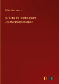 Produktbild: Zur Kritik der Schellingschen Offenbarungsphilosophie