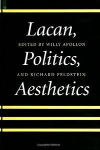Produktbild: Lacan, Politics, Aesthetics