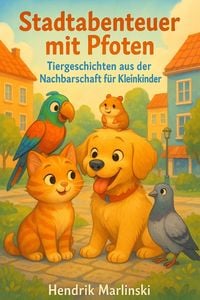 Produktbild: Stadtabenteuer mit Pfoten - Tiergeschichten aus der Nachbarschaft f&uuml;r Kleinkinder