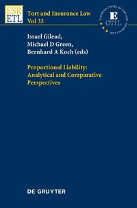 Produktbild: Proportional Liability: Analytical and Comparative Perspectives