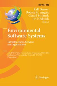 Produktbild: Environmental Software Systems. Infrastructures, Services and Applications