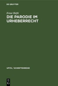 Produktbild: Die Parodie im Urheberrecht
