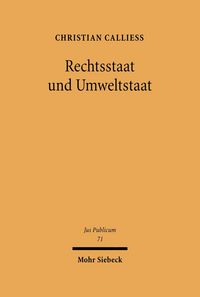 Produktbild: Rechtsstaat und Umweltstaat
