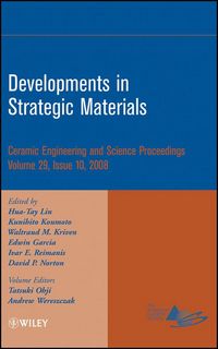 Produktbild: Developments in Strategic Materials, Volume 29, Issue 10
