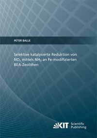 Produktbild: Selektive katalysierte Reduktion von NOx mittels NH3 an Fe-modifizierten BEA-Zeolithen