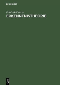 Produktbild: Erkenntnistheorie