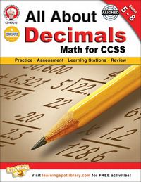 Produktbild: All About Decimals, Grades 5 - 8