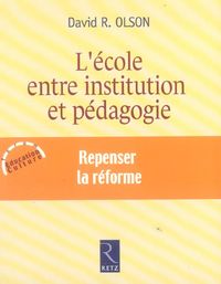 Produktbild: L'&eacute;cole entre institution et p&eacute;dagogie
