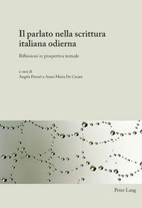 Produktbild: Il parlato nella scrittura italiana odierna