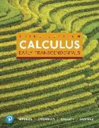 Produktbild: Calculus: Early Transcendentals, 3e &copy;2019 Instructors Review Copy