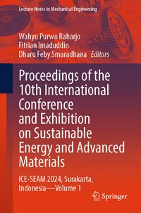 Produktbild: Proceedings of the 10th International Conference and Exhibition on Sustainable Energy and Advanced Materials