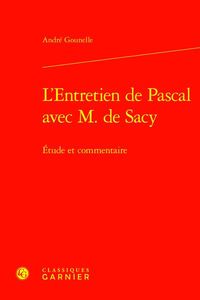 Produktbild: L'Entretien de Pascal Avec M. De Sacy : Etude et Commentaire