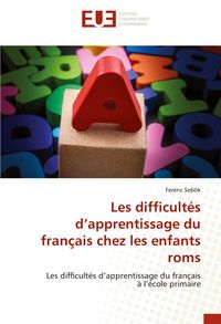 Produktbild: Les difficult&eacute;s d'apprentissage du fran&ccedil;ais chez les enfants roms