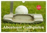 Produktbild: Abenteuer Golfspielen. Impressionen (Wandkalender 2026 DIN A4 quer), CALVENDO Monatskalender