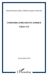 Produktbild: L'histoire africaine en Afrique