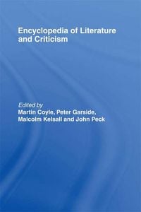 Produktbild: Encyclopedia of Literature and Criticism