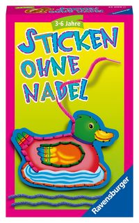 Produktbild: Sticken ohne Nadel - Reisespiel ab 3 Jahre