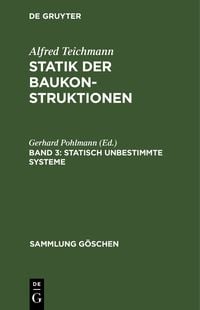 Produktbild: Statisch unbestimmte Systeme