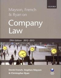 Produktbild: Mayson, French & Ryan on Company Law